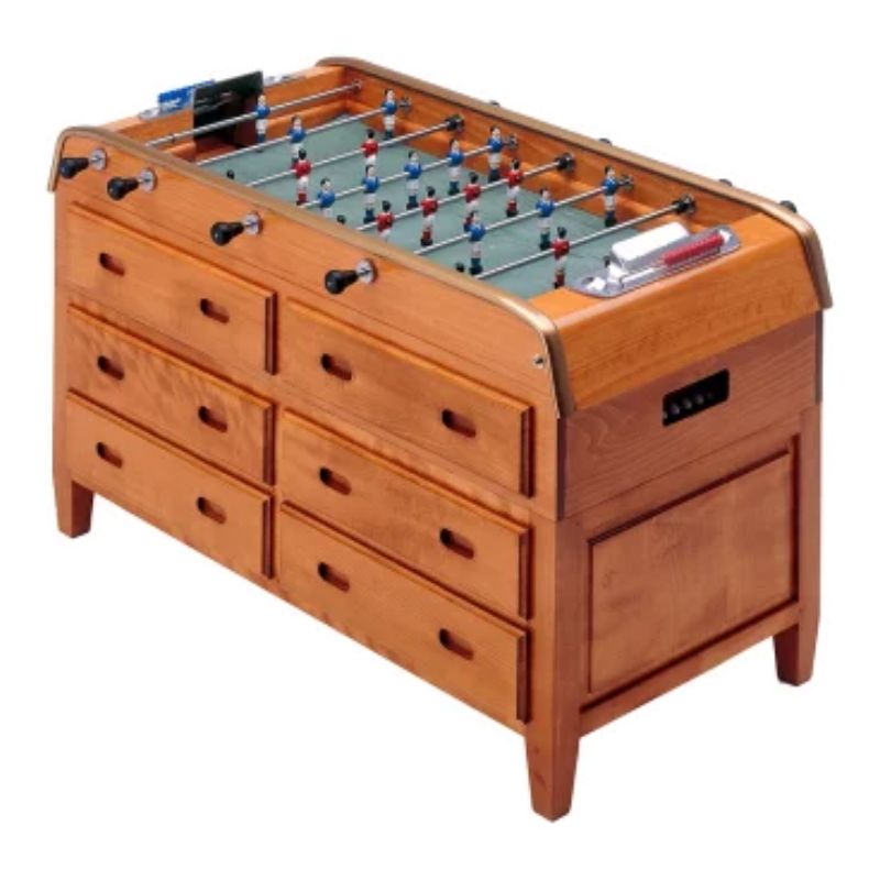 Bonzini Grand Tiroirs Football Table (12 Drawers) - Excel Leisure Games