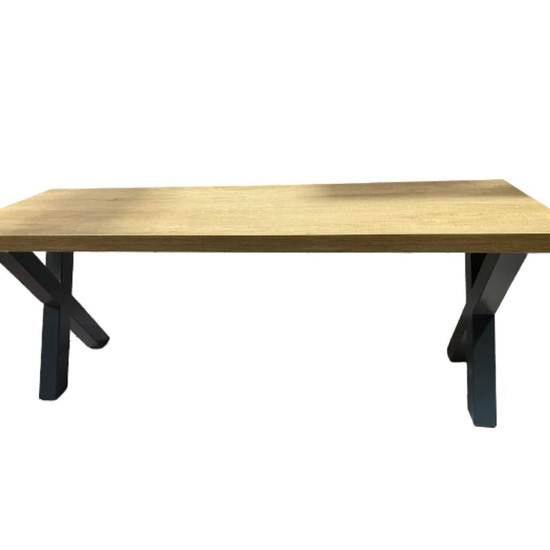 Superpool Cross Leg Pool Dining Table Bench