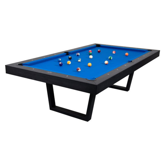 Buffalo Harlem American Pool Dining Table Black Ash