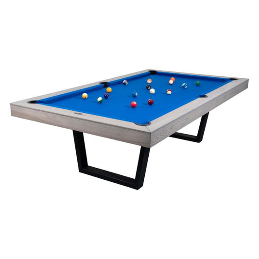 Buffalo Harlem American Pool Dining Table Grey Ash