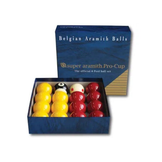 Super Aramith Pro English 8 Ball Pool Ball Set