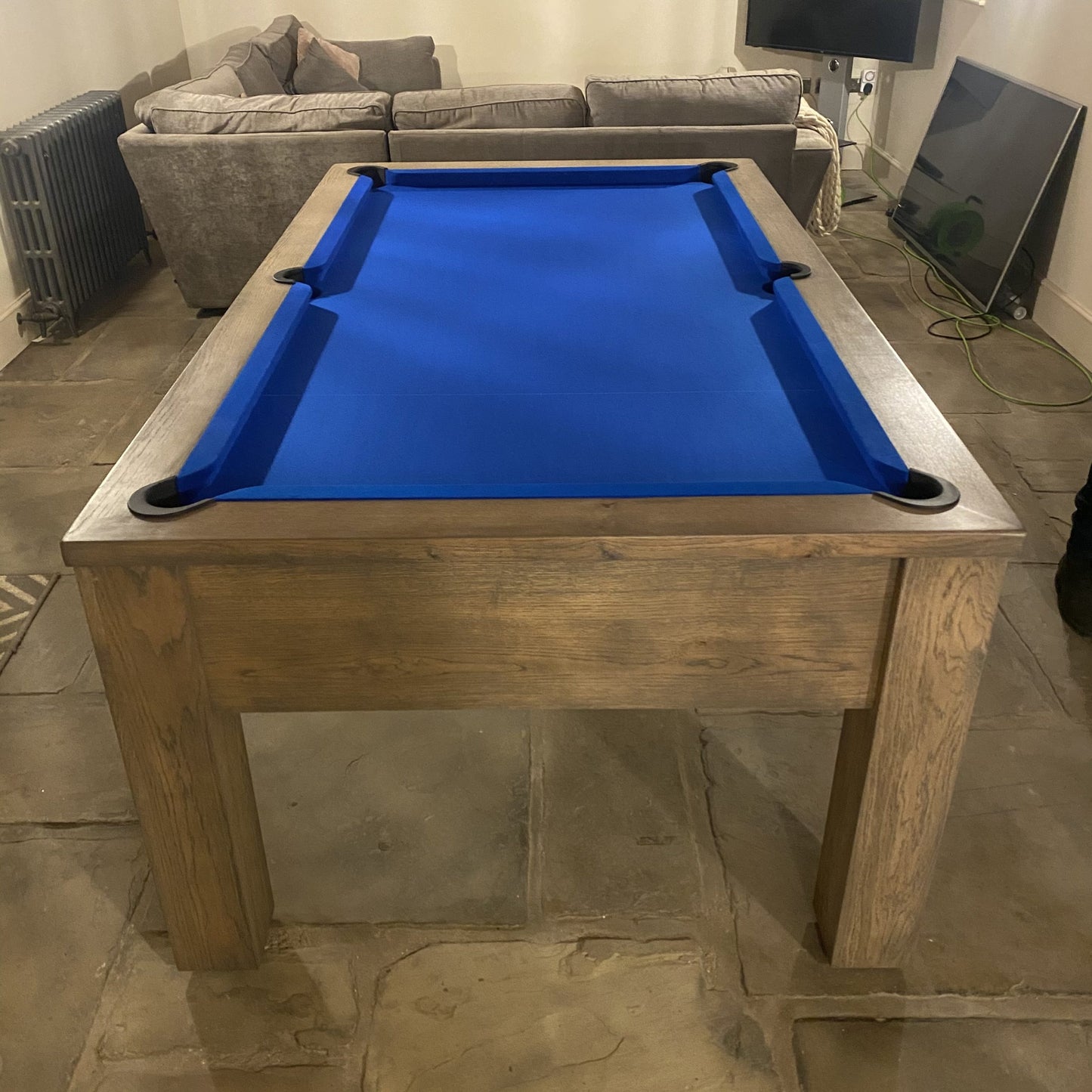 FMF Spirit Tournament Pool Table Solid Oak Timber - Excel Leisure Games